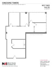 2090 Palm Beach Lakes Blvd, West Palm Beach, FL à louer Plan d’étage– Image 1 sur 2