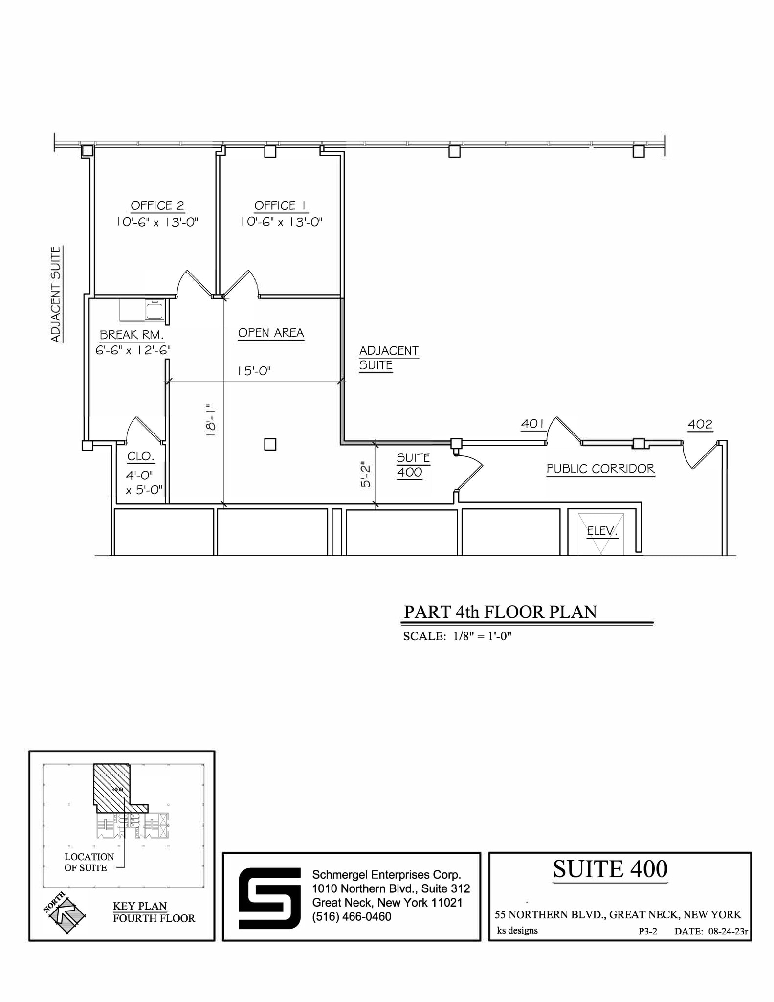 55 Northern Blvd, Great Neck, NY à louer Plan d’étage– Image 1 sur 1