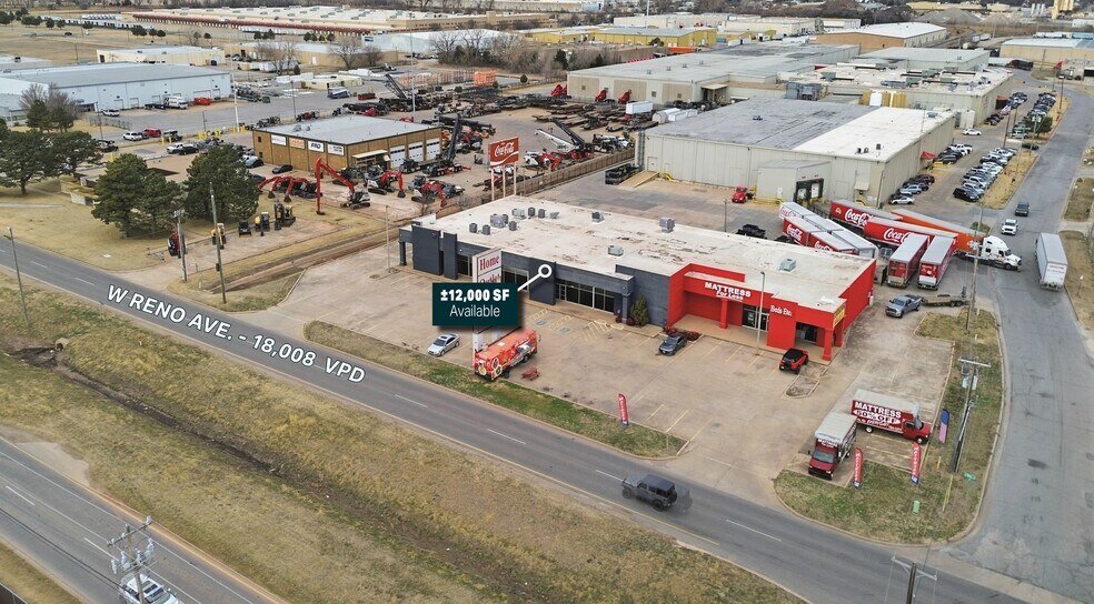 3801 W Reno Ave, Oklahoma City, OK à vendre - Aérien – Image 2 sur 2