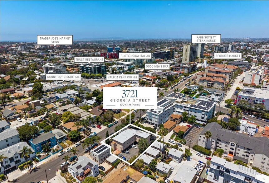3721 Georgia St, San Diego, CA à vendre - Photo de l’immeuble – Image 2 sur 10