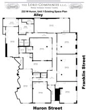 225 W Huron St, Chicago, IL à louer Plan d’étage– Image 2 sur 17