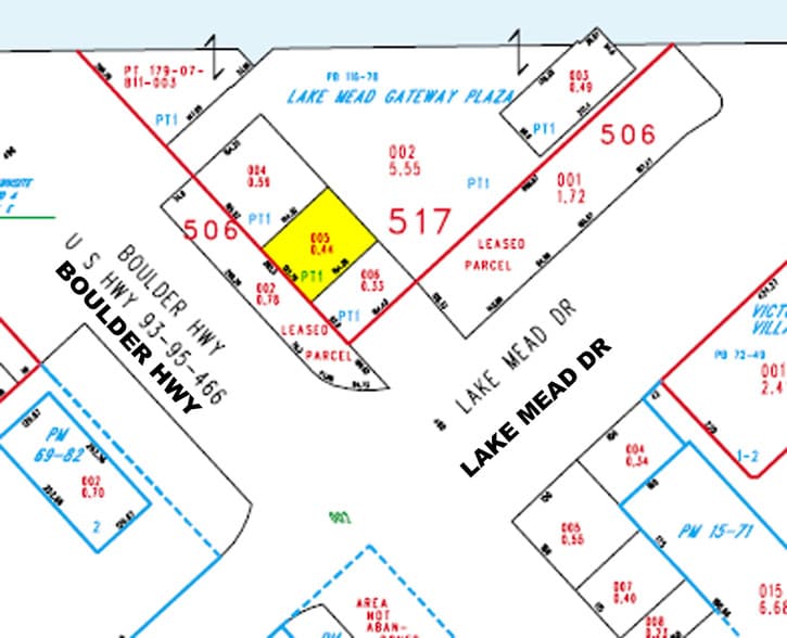 130 N Boulder Hwy, Henderson, NV à vendre - Plan cadastral – Image 2 sur 5
