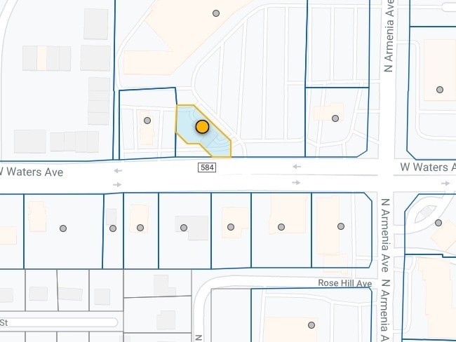 2615 W Waters Ave, Tampa, FL à louer - Plan cadastral – Image 2 sur 2
