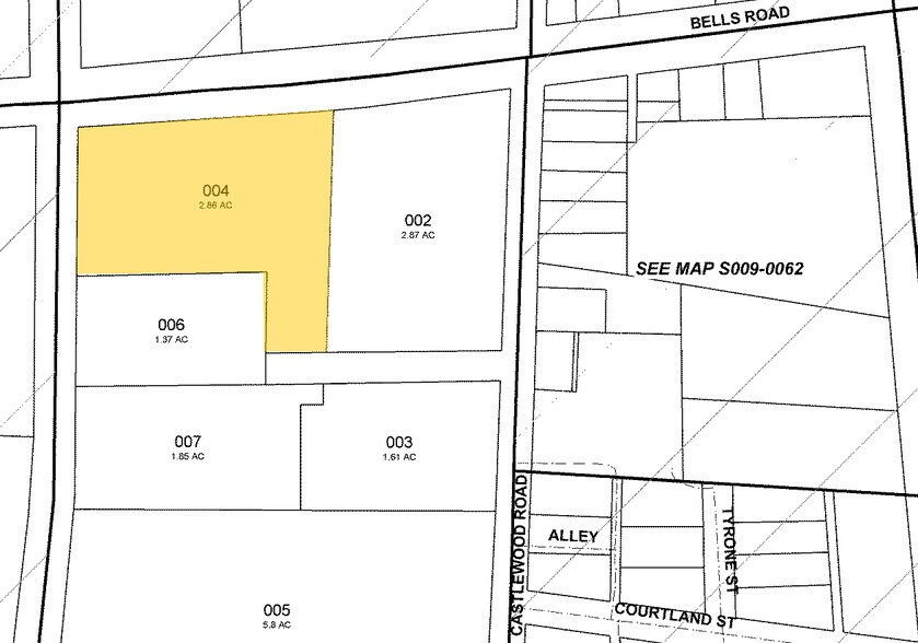 3809-3811 Castlewood Rd, Richmond, VA à louer - Plan cadastral – Image 3 sur 23
