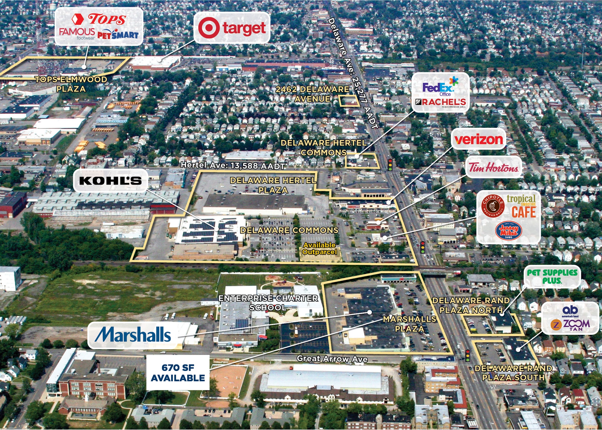 2150 Delaware Ave, Buffalo, NY à louer Photo de l’immeuble– Image 1 sur 3