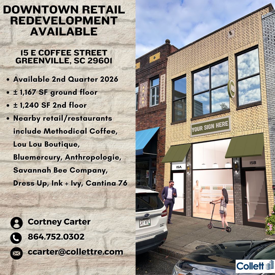 15 E Coffee St, Greenville, SC à louer Photo de l’immeuble– Image 1 sur 3