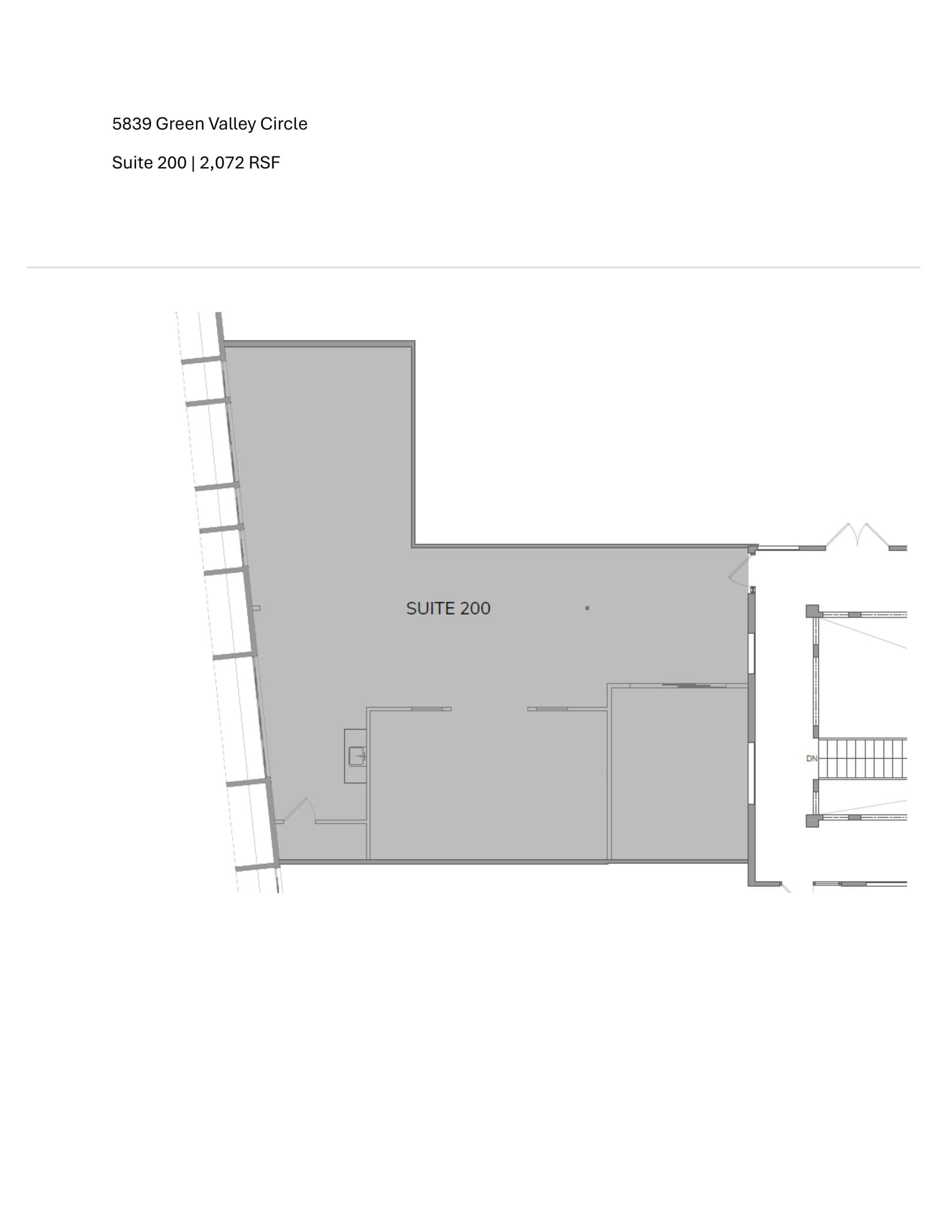 5839-5855 Green Valley Cir, Culver City, CA à louer Plan de site– Image 1 sur 1