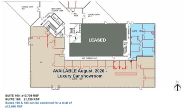 1860 Howe Ave, Sacramento, CA à louer Plan d’étage– Image 1 sur 2