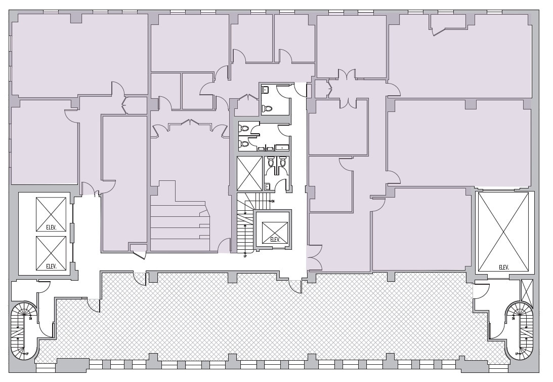 244-250 W 54th St, New York, NY à louer Plan d’étage– Image 1 sur 1