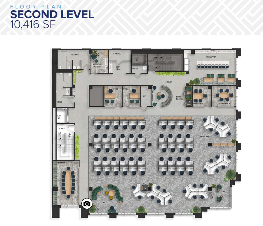 500 E 3rd Ave, San Mateo, CA à louer Plan d’étage– Image 1 sur 1