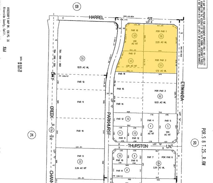 4225 Etiwanda Ave, Jurupa Valley, CA à louer - Plan cadastral – Image 2 sur 4