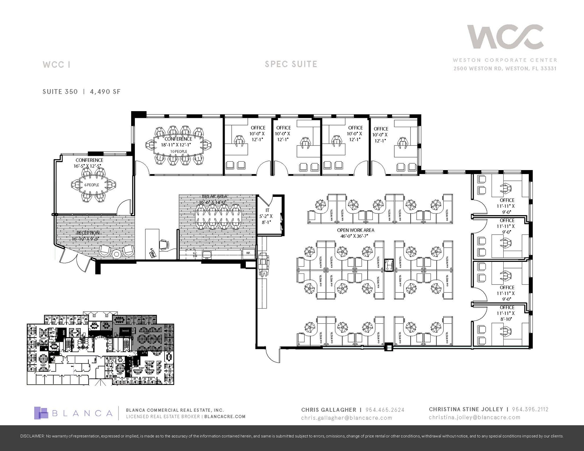 2500 Weston Rd, Weston, FL à louer Plan d’étage– Image 1 sur 1