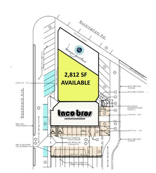 32538-32552 Woodward Ave, Royal Oak, MI à louer - Photo de l’immeuble – Image 2 sur 4