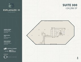2415 E Camelback Rd, Phoenix, AZ à louer Plan d’étage– Image 1 sur 1