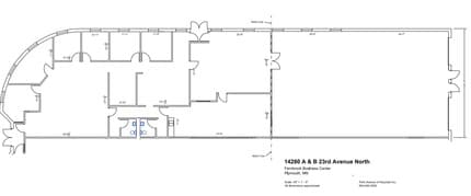 14200-14280 N 23rd Ave, Plymouth, MN à louer Plan d’étage– Image 1 sur 13