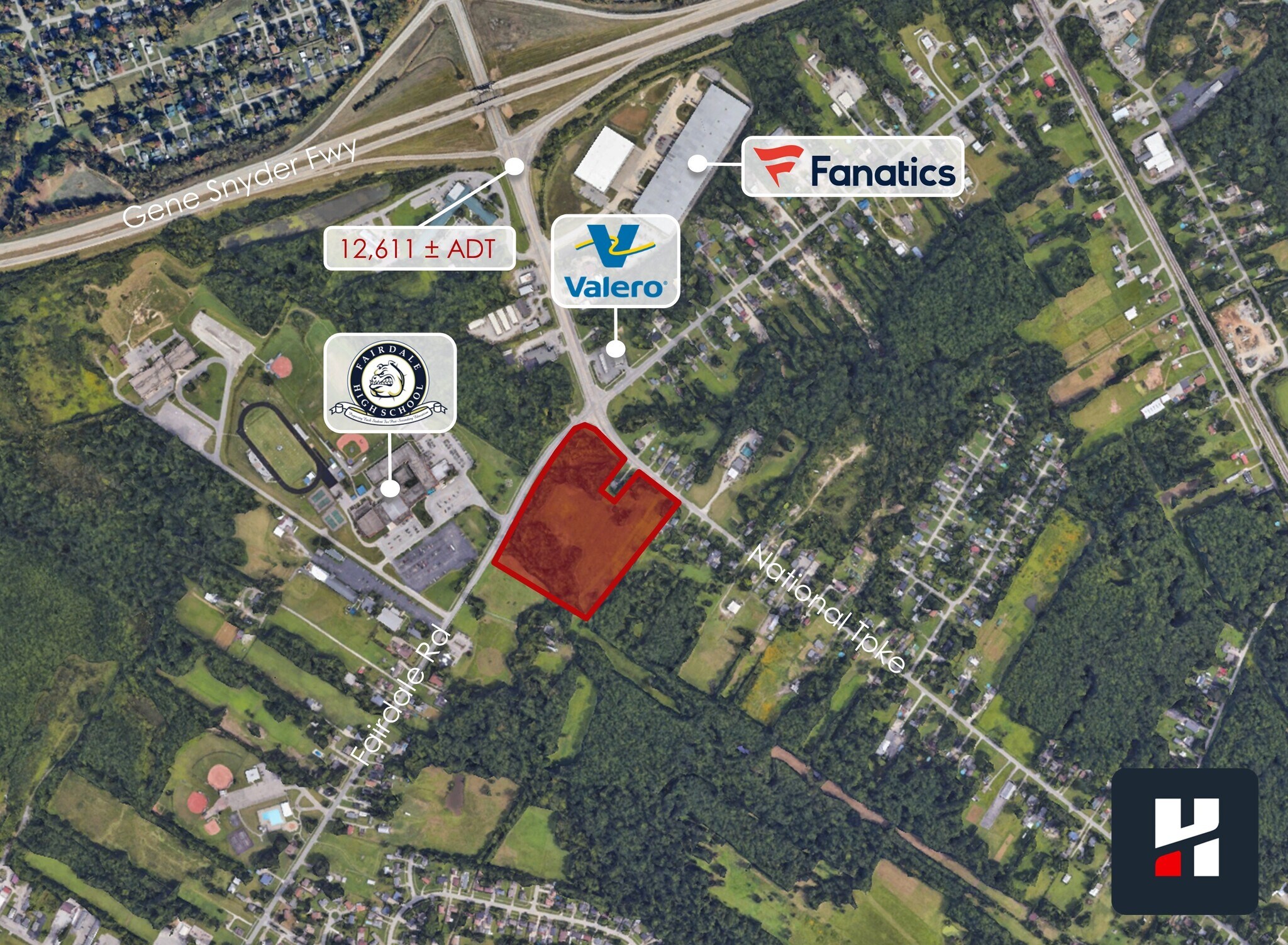 9512 National Turnpike, Fairdale, KY à vendre Photo principale– Image 1 sur 4