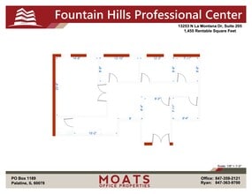 13253 N La Montana, Fountain Hills, AZ à louer Plan de site– Image 1 sur 1