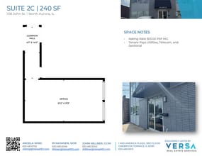 108 John St, North Aurora, IL à vendre Plan d’étage– Image 1 sur 2