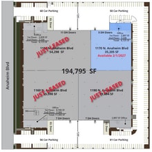 1190-1180 N Anaheim Blvd, Anaheim, CA à louer Plan de site– Image 1 sur 1