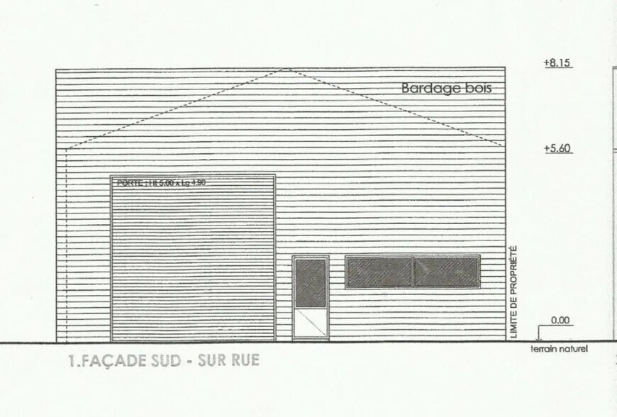 Local d’activités dans Maurecourt à louer - Plan d’étage – Image 2 sur 3