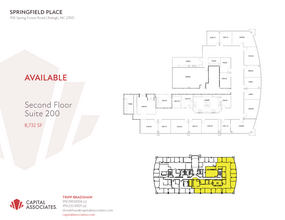 700 Spring Forest Rd, Raleigh, NC à louer Plan d’étage– Image 1 sur 1