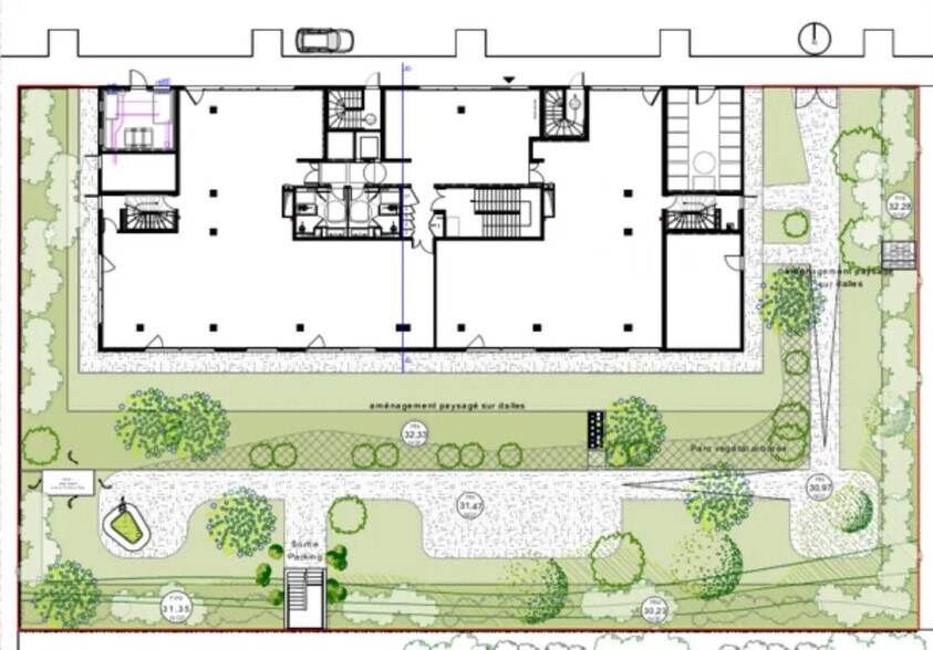 Bureau dans Castelnau-le-Lez à louer - Plan d’étage – Image 2 sur 7