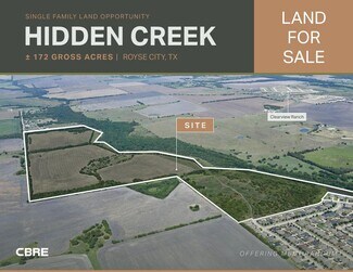 Plus de détails pour Hidden Creek Drive, Royse City, TX - Terrain à vendre
