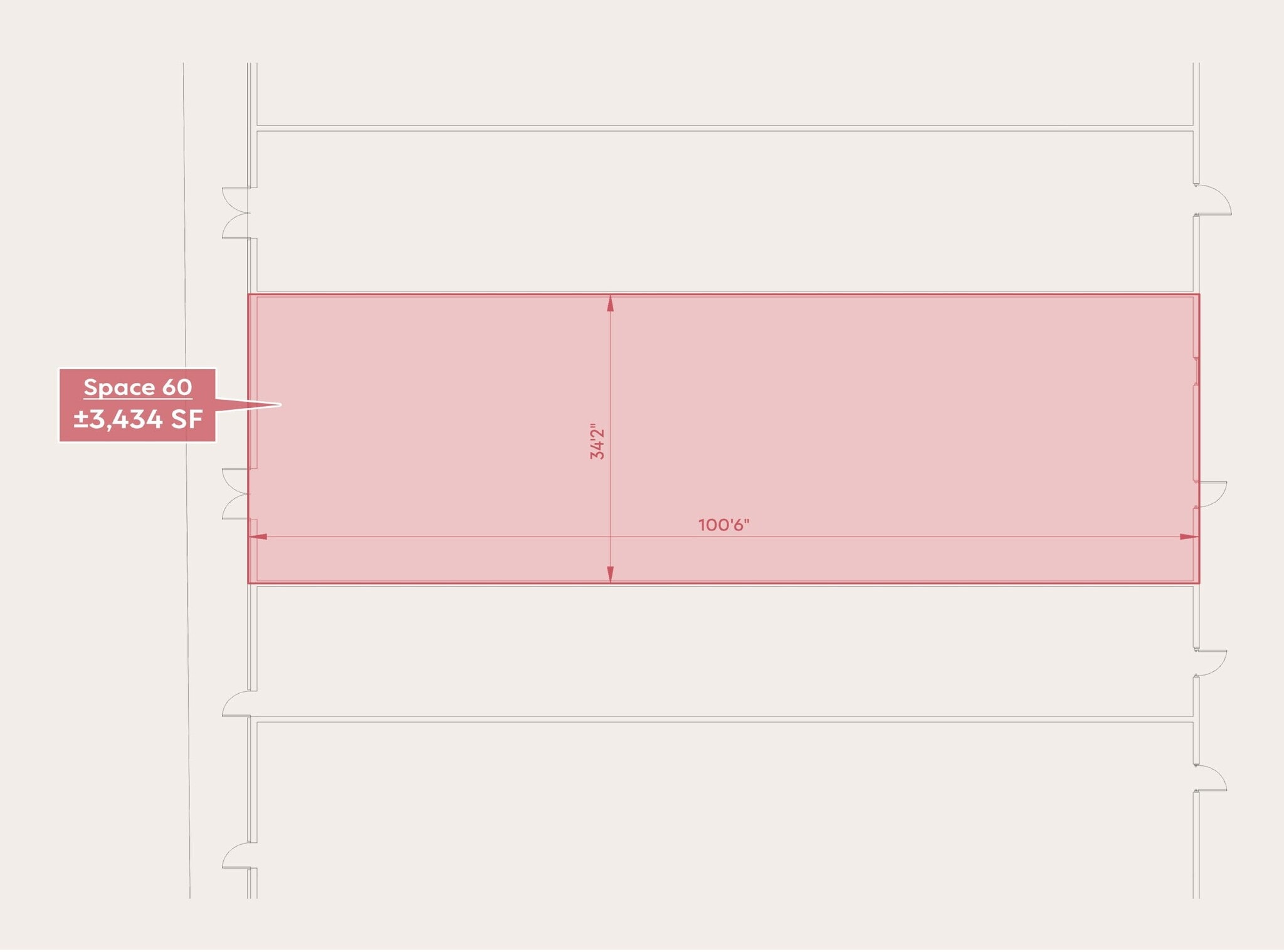 330-424 W Oregon Ave, Philadelphia, PA à louer Plan d’étage– Image 1 sur 3