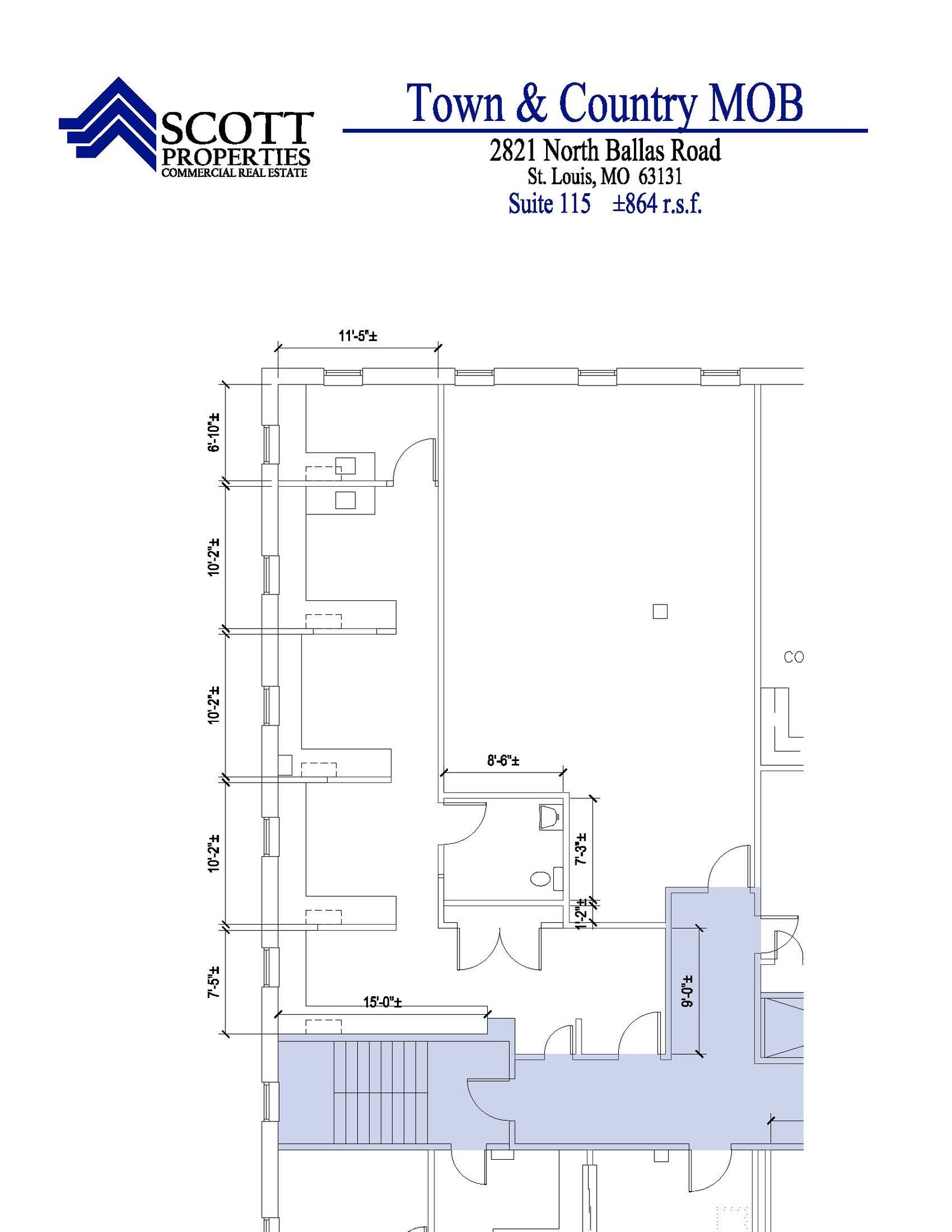 2821 N Ballas Rd, Town and Country, MO à louer Photo intérieure– Image 1 sur 1