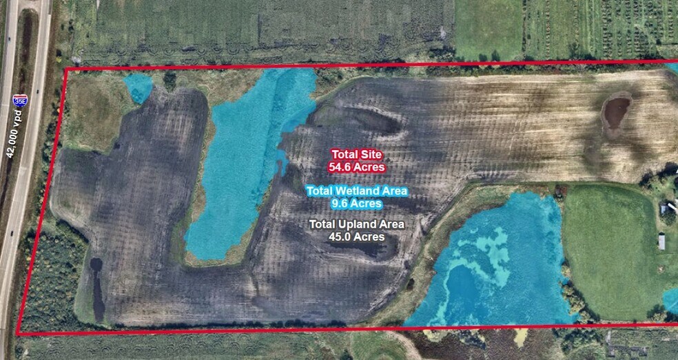 7233 24th Ave, Lino Lakes, MN à vendre - Aérien – Image 2 sur 3