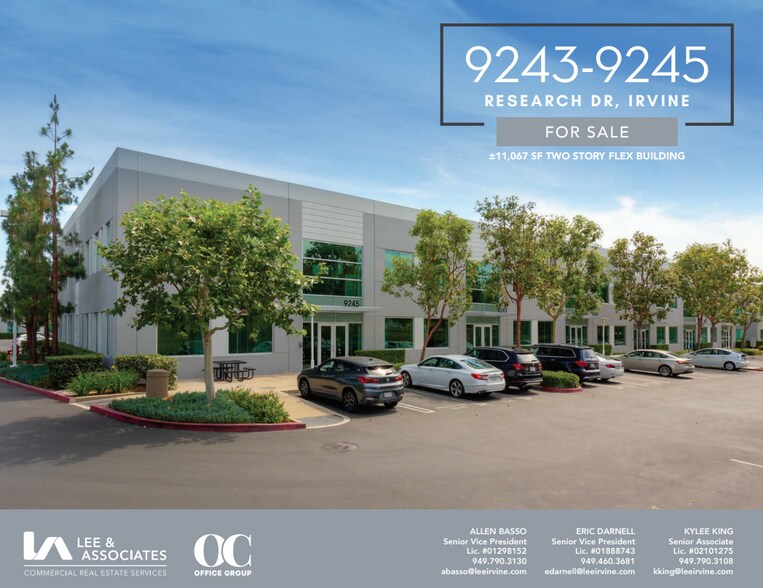 9235-9245 Research Dr, Irvine, CA à vendre - Photo de l’immeuble – Image 1 sur 15