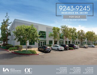 Plus de détails pour 9235-9245 Research Dr, Irvine, CA - Local d’activités à vendre