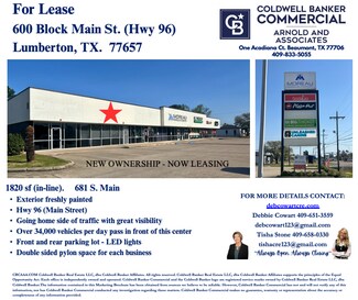 Plus de détails pour 677-681 S Main St, Lumberton, TX - Bureau/Médical à louer