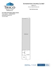 921-937 Newhall St, Costa Mesa, CA à louer Plan d’étage– Image 1 sur 1