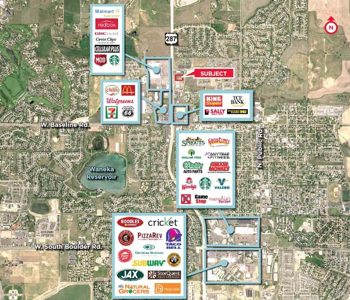 710 US Hwy 287, Lafayette, CO à vendre - Aérien – Image 3 sur 3