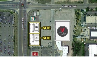 Plus de détails pour POWERS BLVD. & PALMER PARK Blvd, Colorado Springs, CO - Terrain à louer