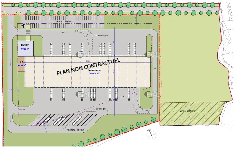 Industriel/Logistique dans Fuveau à louer - Plan de site – Image 1 sur 1