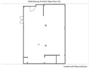 1500-1536 Stickney Point Rd, Sarasota, FL à louer Plan d’étage– Image 1 sur 1
