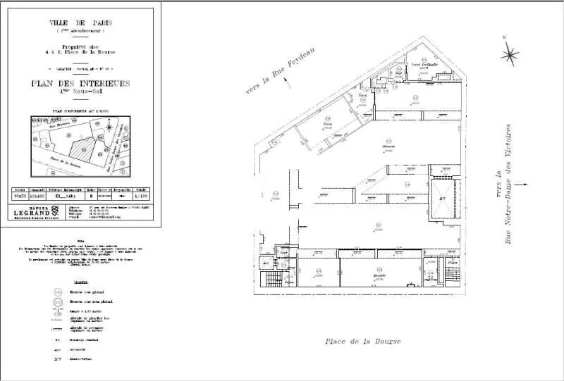 Bureau dans Paris à louer - Plan d’étage – Image 3 sur 15