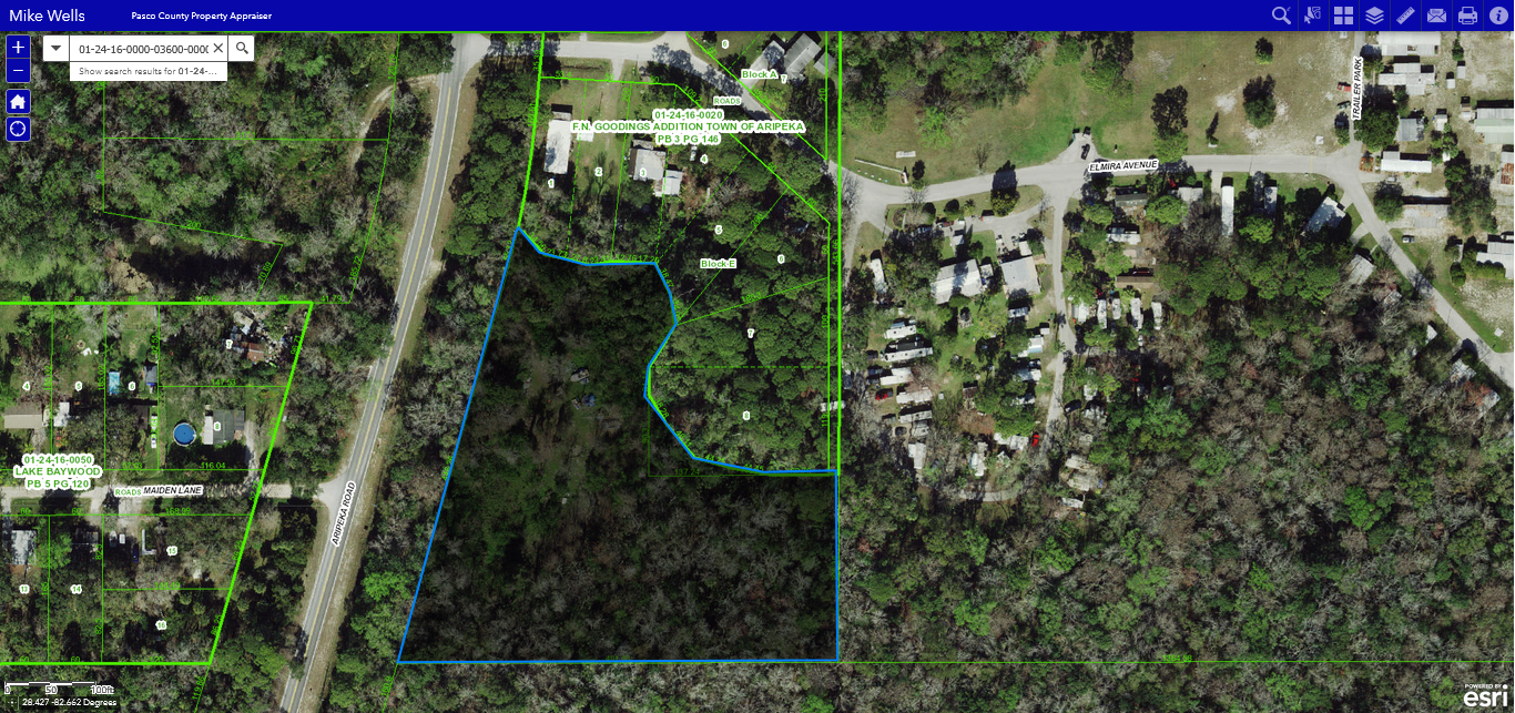 0 Aripeka, Hudson, FL à vendre Aérien– Image 1 sur 11