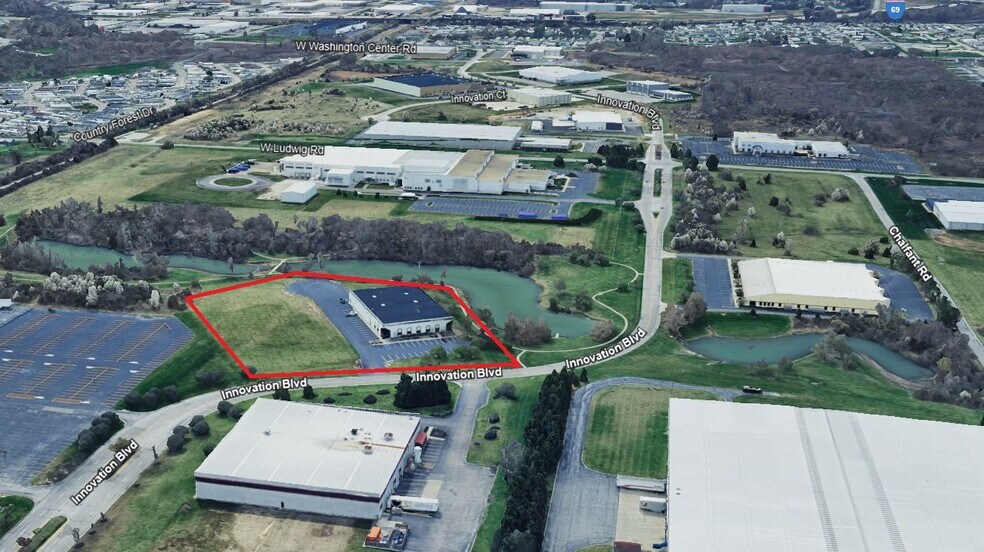 7114 Innovation Blvd, Fort Wayne, IN à louer - Aérien – Image 3 sur 7