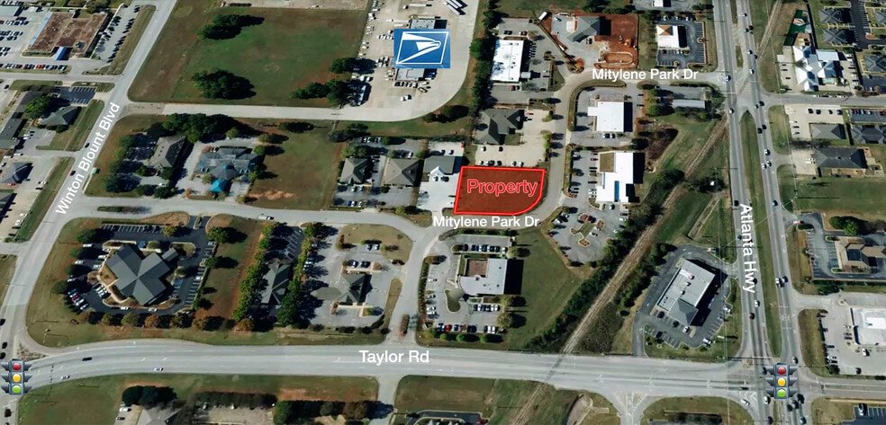 Atlanta Highway/Taylor Road, Montgomery, AL à vendre - Aérien – Image 1 sur 2