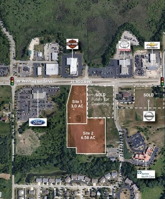 Plus de détails pour Highway 33, West Bend, WI - Terrain à vendre