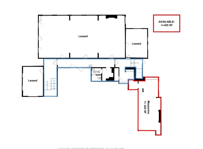 125 E State St, Burlington, WI à louer Plan d’étage– Image 1 sur 1