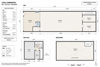 Local d'activités dans Saint-Denis à vendre Plan d’étage– Image 2 sur 5
