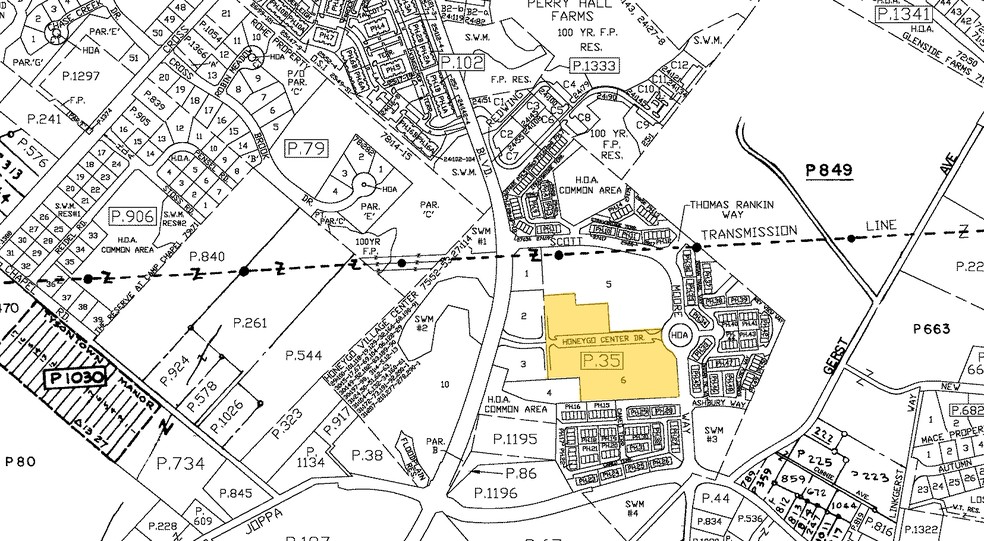 5009 Honeygo Center Dr, Perry Hall, MD à louer - Plan cadastral – Image 3 sur 11