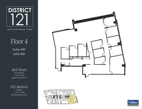 7300 SH 121 SB, McKinney, TX à louer Plan d’étage– Image 1 sur 2