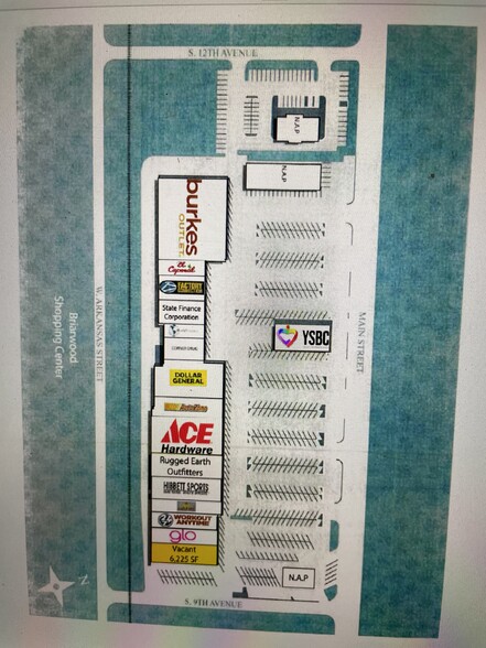 919 W Main St, Durant, OK à louer - Plan de site – Image 1 sur 2