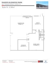 3425 Raider Dr, Hurst, TX à louer Plan de site– Image 1 sur 1