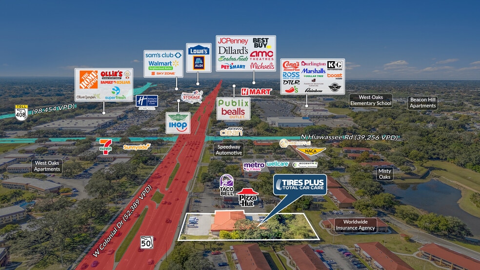 6603 W Colonial Dr, Orlando, FL à vendre - Photo de l’immeuble – Image 2 sur 5